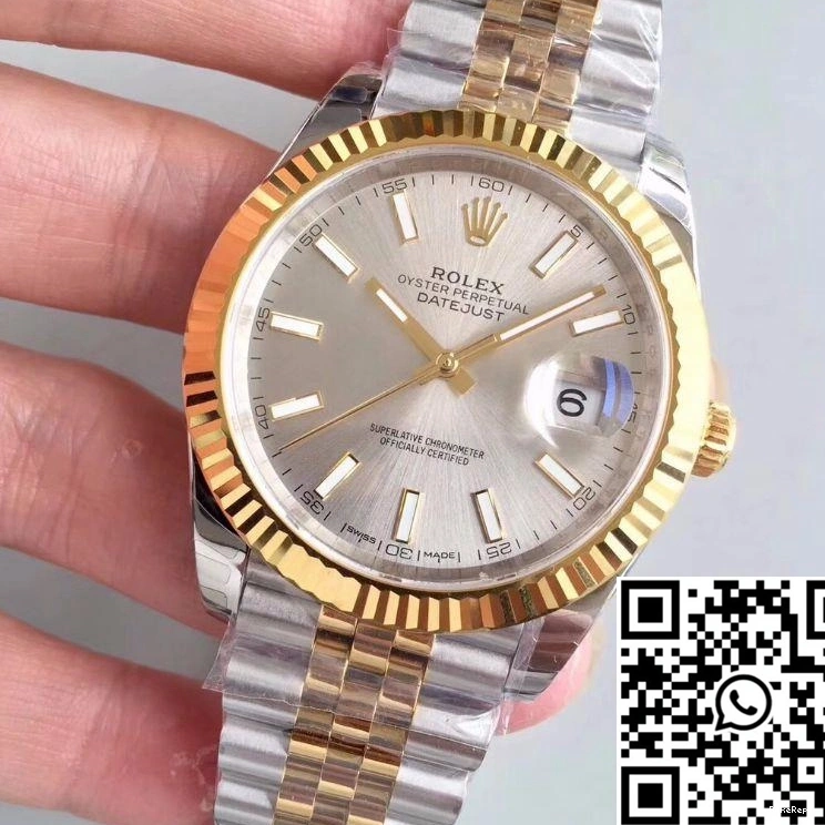 Datejust M126333-0004 EW Factory Dial Rhodium Rolex II 0201